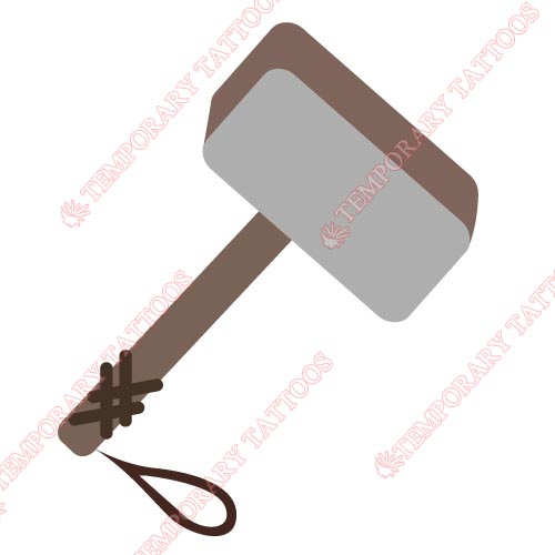 Thor Customize Temporary Tattoos Stickers NO.319